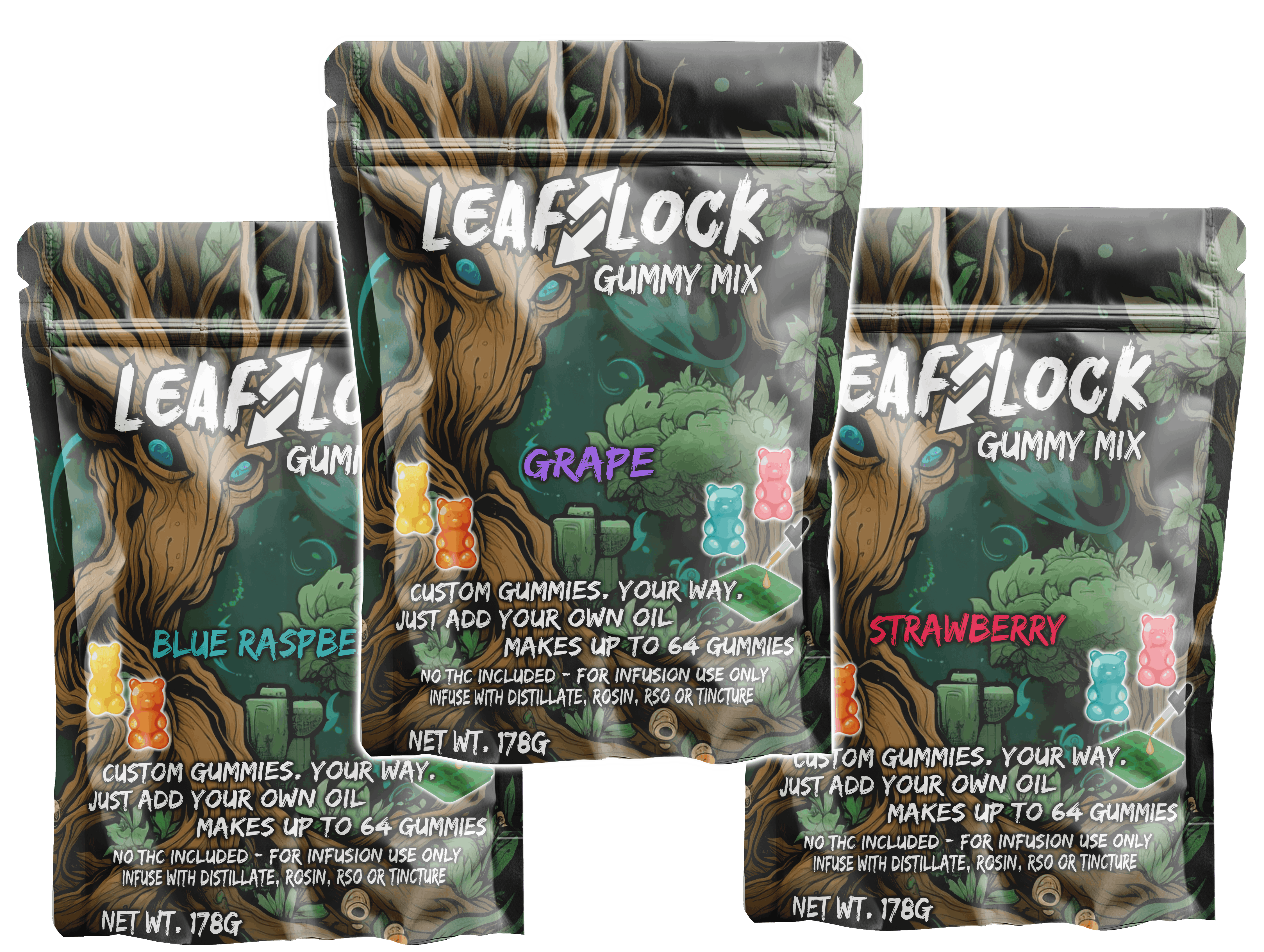 LeafLock Gummy Mix – Your DIY Gummies Kit