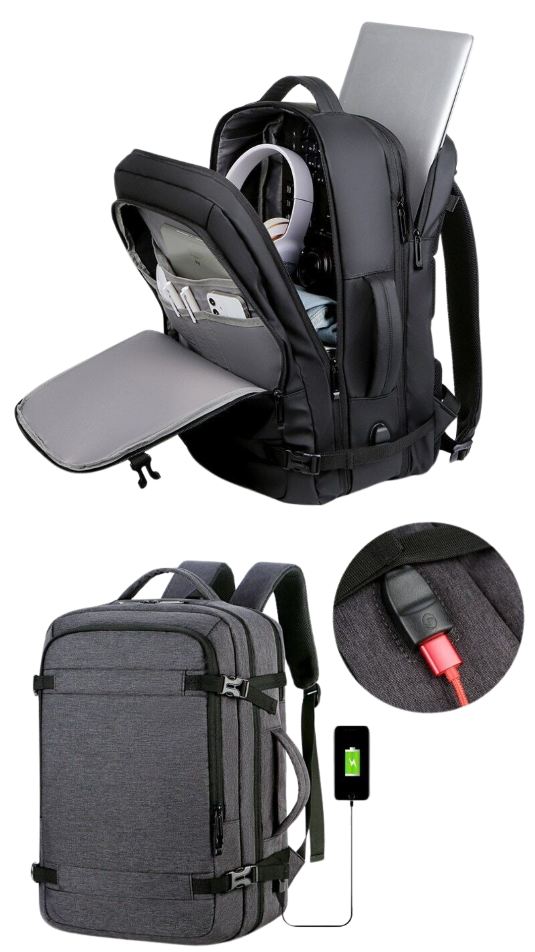 LeafLock Stealth Commuter Pro: Odor-Resistant, Waterproof Laptop Bag image 1