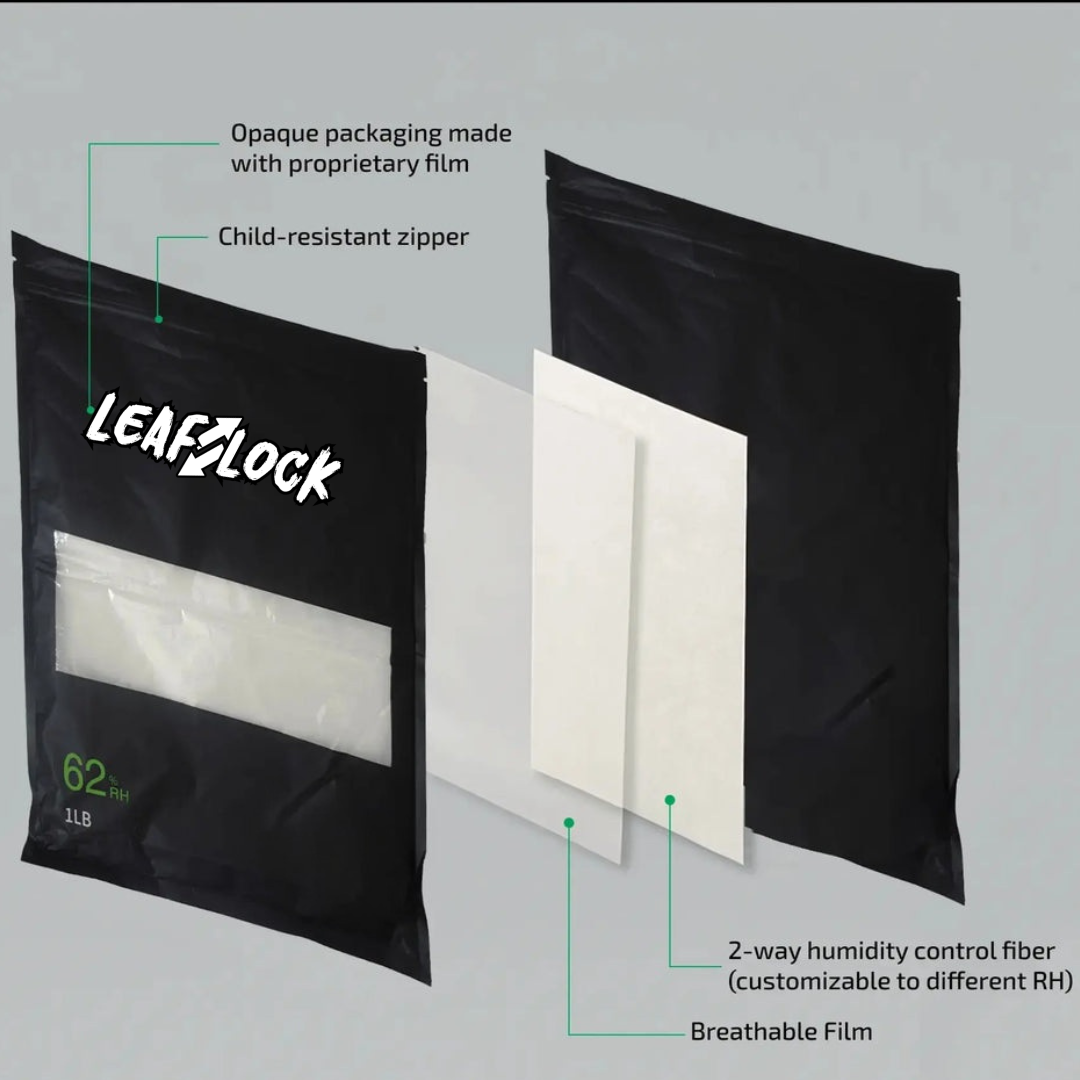 LeafLock 2 Way Curing Bag 1 Pound