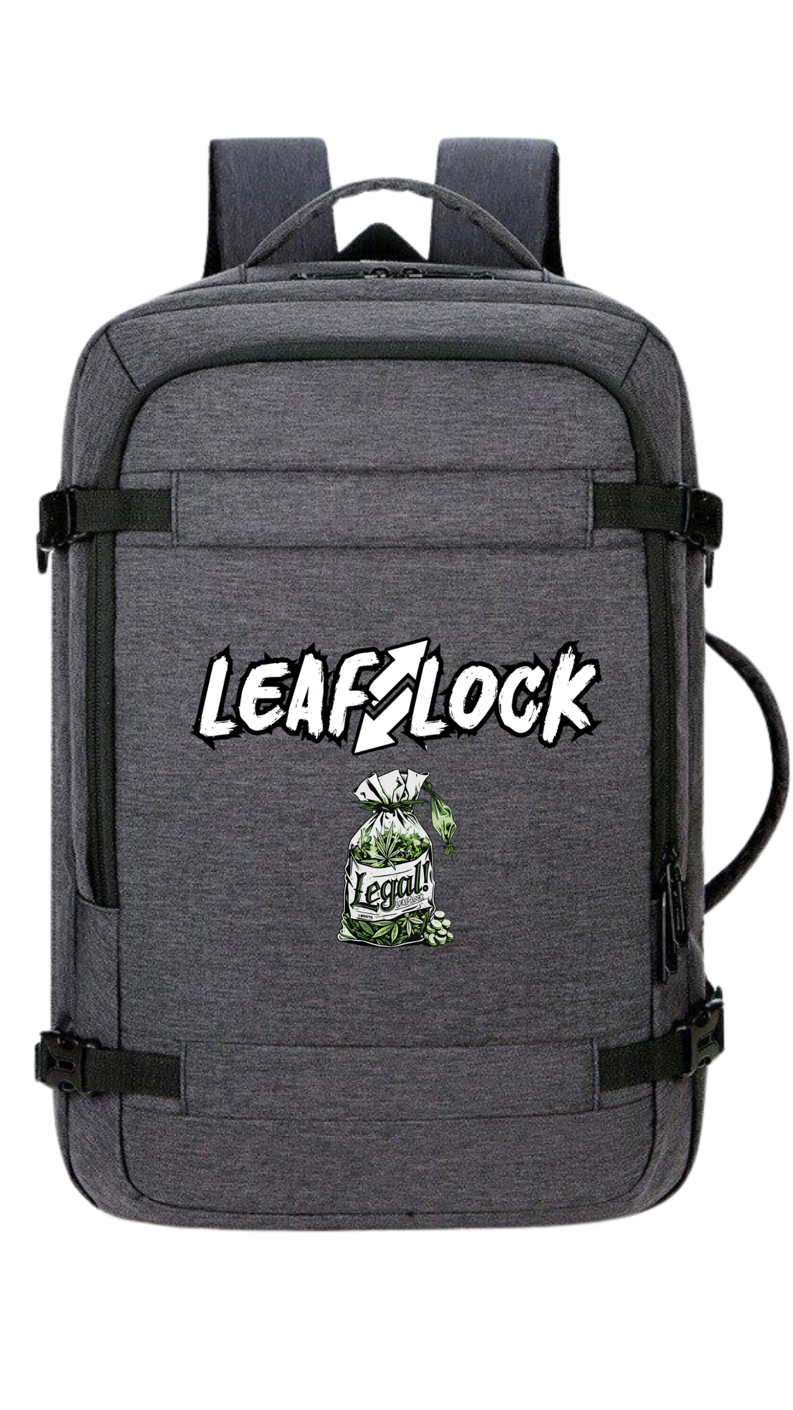 LeafLock Stealth Commuter Pro: Odor-Resistant, Waterproof Laptop Bag image 4