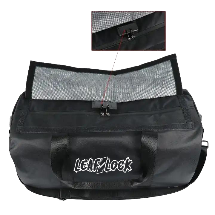 LeafLock Smell Proof Lockable Duffel Bag image 1