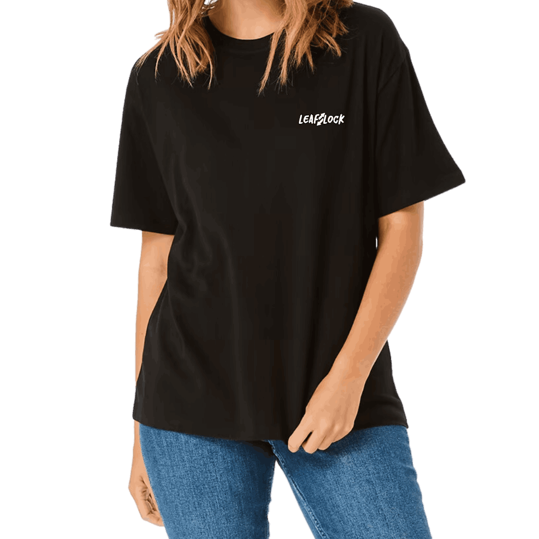 LeafLock's Short Sleeve Oversized Boyfriend T-Shirt image 1