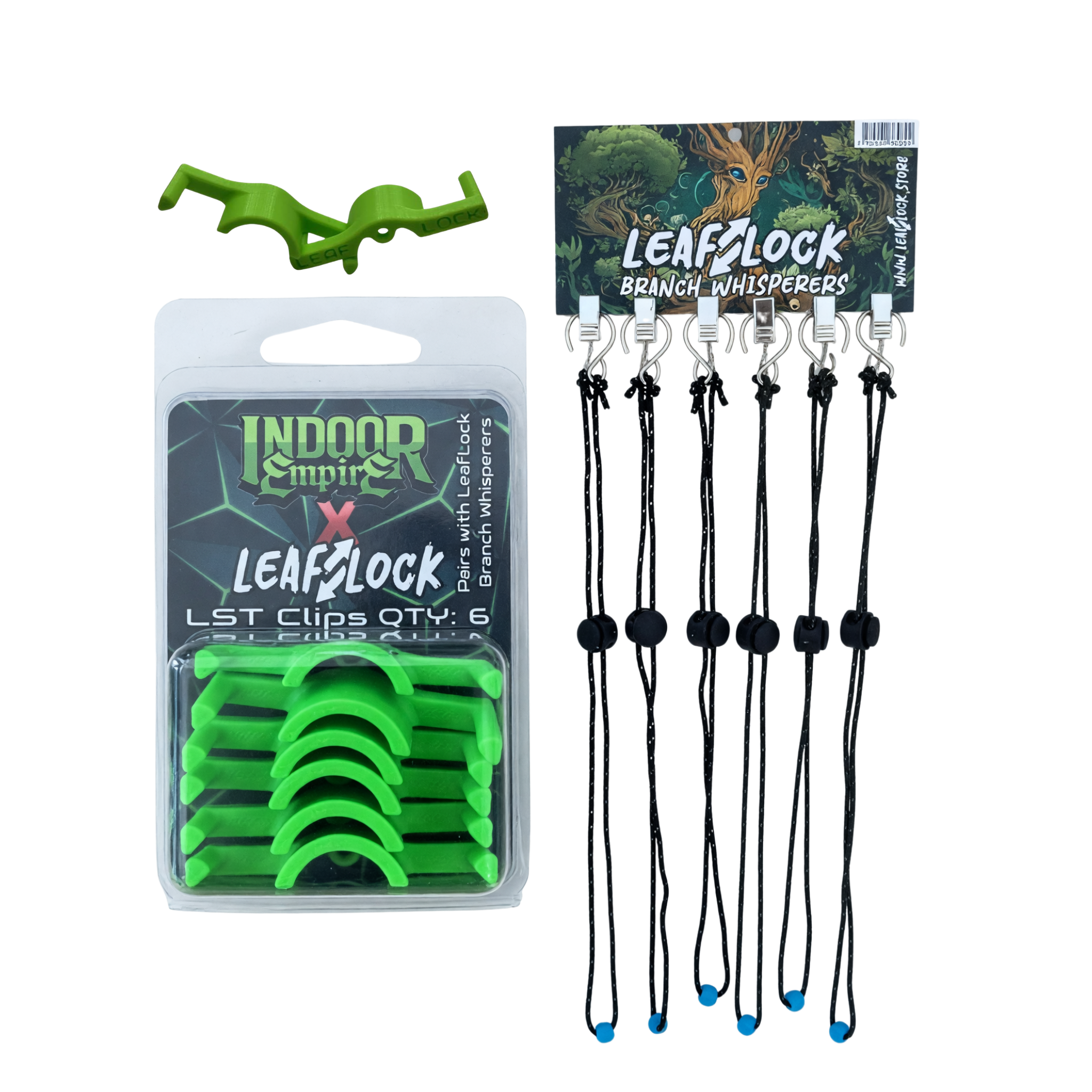 LST Pairing Kit with 6 LST clips and 6 Branch Whisperers