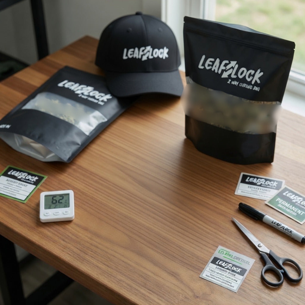 LeafLock curing bag 30 day storage test